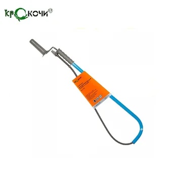 

Device for removing blockages in toilet bowls and urinals with a universal nozzle.Cleaning device Removal of blockages Universal