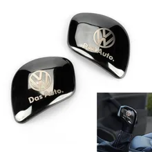 Новая черная ручка из нержавеющей стали, боковая отделка, крышка переключения передач для VW Volkswagen Golf7 MK7 Golf 6 2009