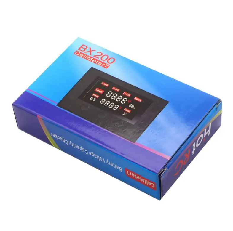 1 шт. HotRC новый дизайн BX100 8 S Lipo батарея Напряжение тестер/Низкая напряжение