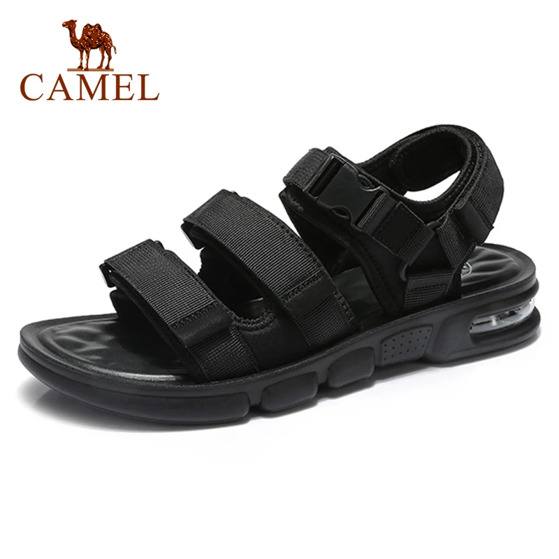 CAMEL/Мужская обувь; новые летние мужские сандалии; Модная молодежная Повседневная пляжная Удобная дышащая обувь из лайкры; амортизирующая обувь для мужчин