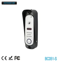 HOMSECUR 800TVL Серебряная камера поверхностное крепление для видеодомофона домофон системы BC051-S