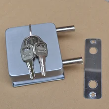 free shipping glass door lock security lock House Ornamentation Door Hardware Hypostyle stainless steel lock bolt Engineering free shipping stainless steel door handle house ornamentation door hardware locks invisibility door lock ring handle dark locks