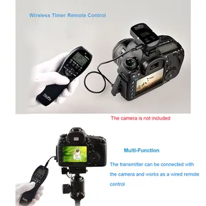 Image 4 - Youpro YP 870 dc2 2.4g 무선 원격 제어 lcd 타이머 셔터 릴리즈 송신기 수신기 nikon dslr 카메라 용 32 채널