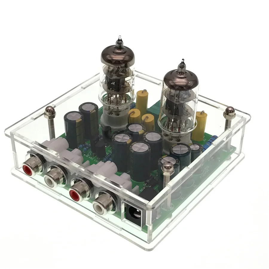 

Fever 6J1 tube preamp amplifier board Pre-amp Headphone amp 6J1 valve preamp bile buffer Home diy kits