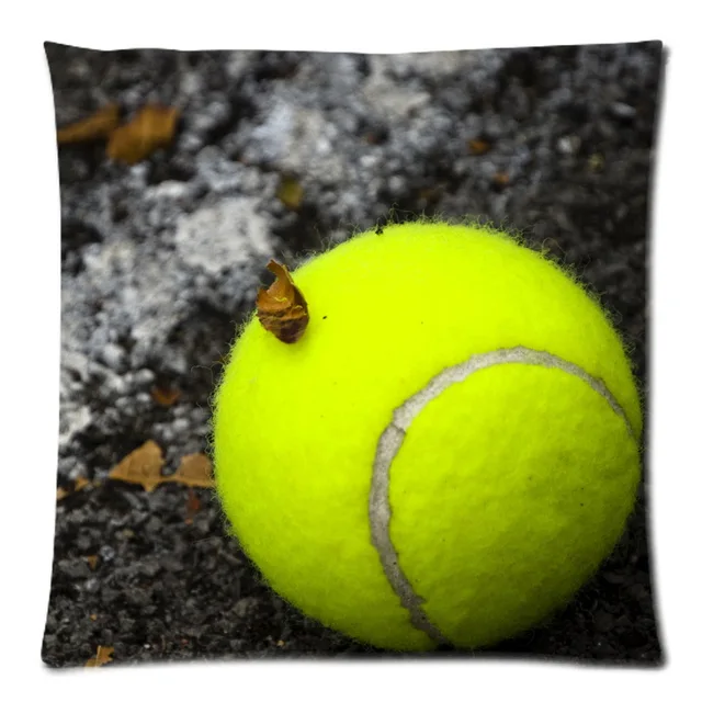 2018 Personalized Pillowcase Tennis Ball Print Pillow Cases Polyester