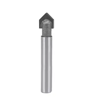 

Uxcell Router Bit V-Groove End Mill Carbide for CNC Woodworking Engraving Edge Trimmer for mortising in wood routing inlaying