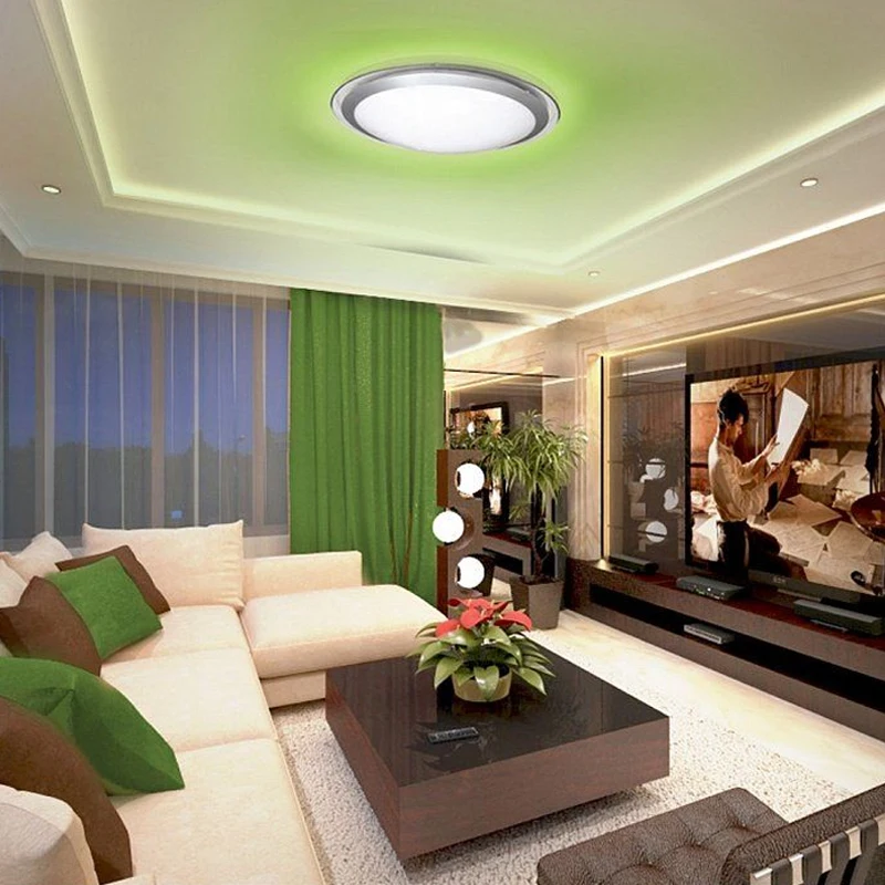  Estares Controlled LED Ceiling Light ARION 60 W RGB R-535-SHINY-220V-IP44 - 33023197750
