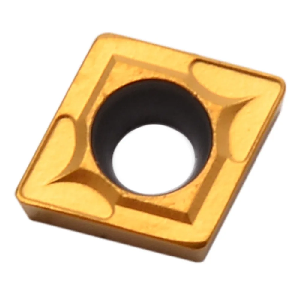 

10pcs CCMT060204-HM YBC251 CNC Carbide Blades 2.5mm Thickness Inserts For Lathe Turning Tool Boring Bar