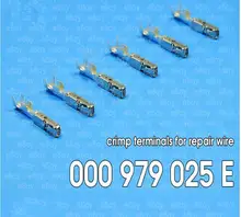 Frete grátis 20/28/50/100/200/500/1000 Terminais de Cravar pçs/lote (pinos) Para O Reparo Fio 000979025E 000 979 025 E