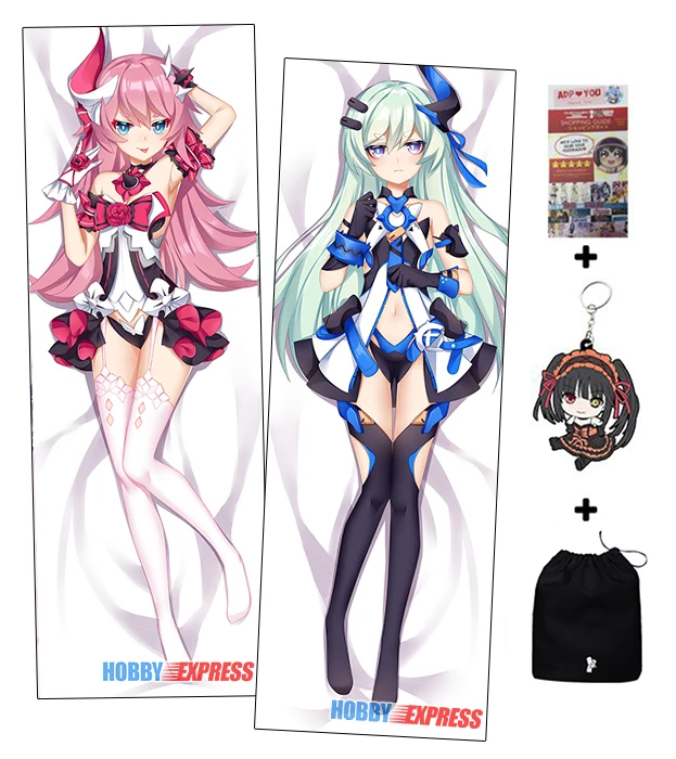 Хобби Экспресс Honkai Impact 3 Rozaliya and Liliya Dakimakura японский отаку вайфу обнимающая