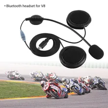 Bluetooth Cuffia Microfono Per Il V8 Casco Del Motociclo Citofono Auto-Styling Accessori