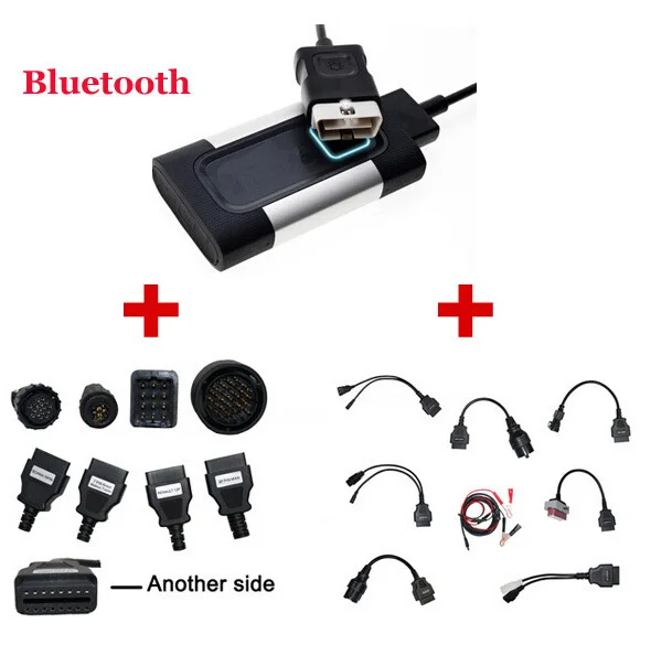 

2017 Hot Bluetooth For Autocom CDP Pro Diagnostic 3 in 1 for Cars & Trucks Plus Full set Car & Truck Cables-DHL Free Shipping