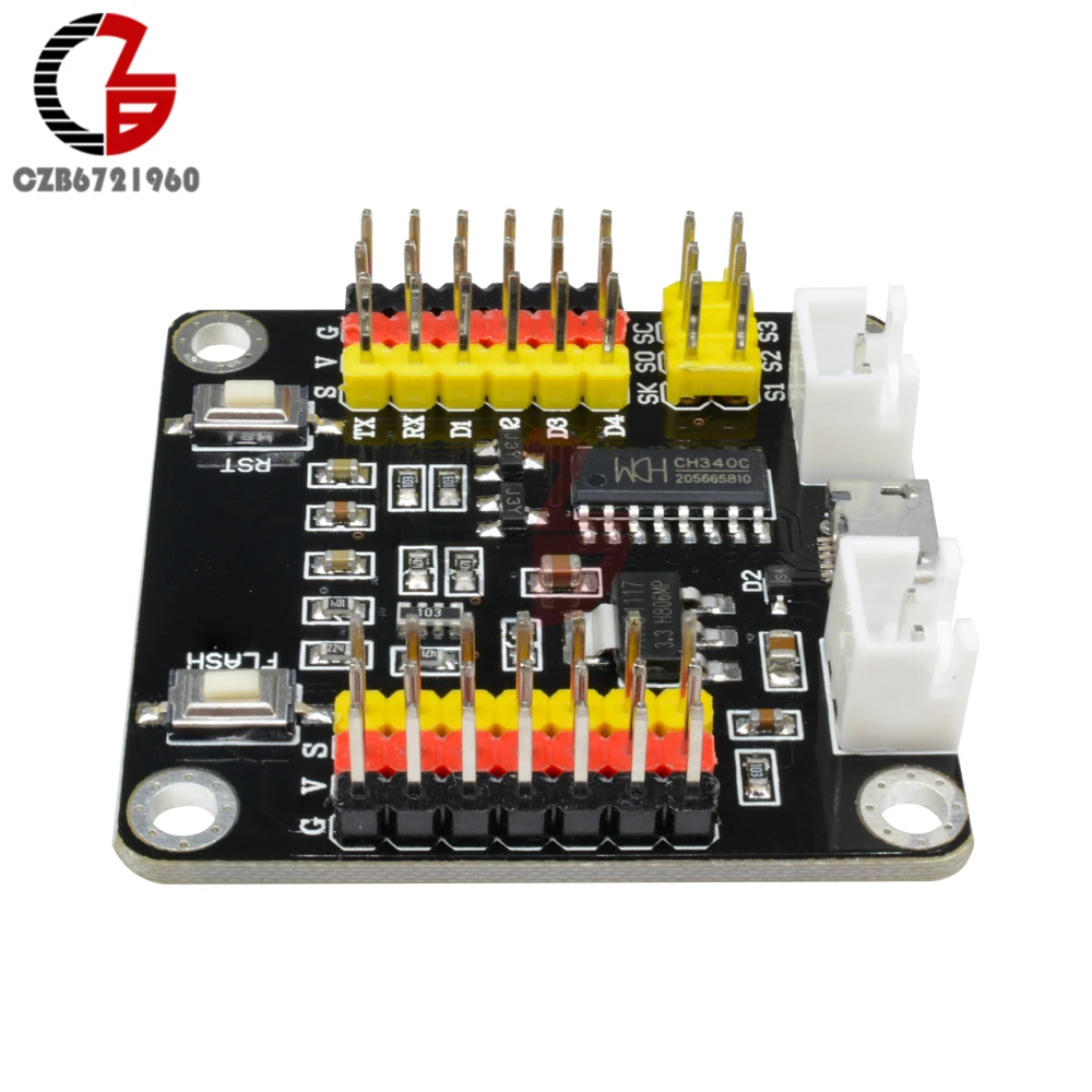 DM Strong ESP8266 CH340 CH340G беспроводная плата разработки Wifi MCU UART SPI Micro USB антенна для Arduino