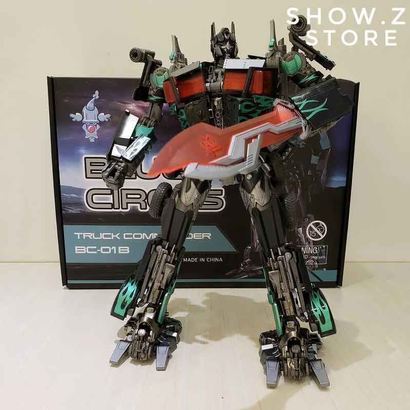

[Show.Z]Blue Circus BC BC-01B BC01B Black Truck Commander OP Nemesis MPM-04 MPM04 Oversized Black Transformation Action Figure