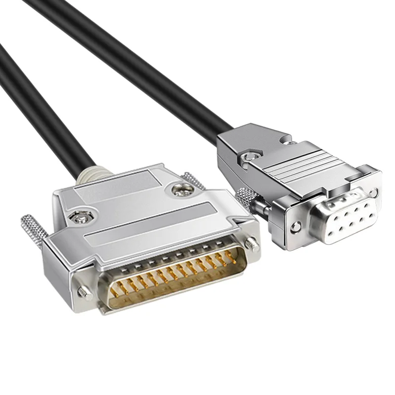 Кабель DB9 DB25 разъем RS232 штырьковый адаптер компьютерные аксессуары кабель серии в
