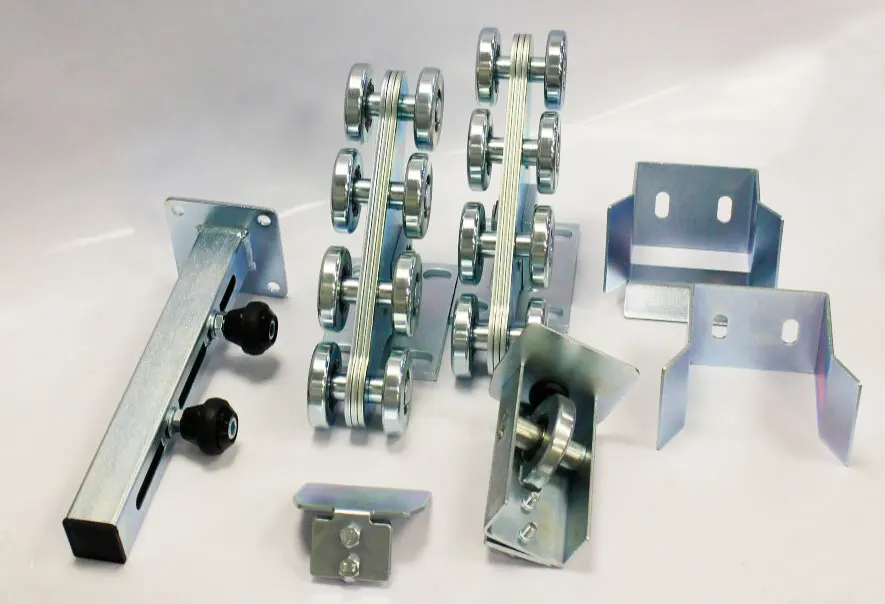 

KIT5 heavy duty autimotion gate accessories cantilever gate roller sets Cantilever Sliding Gate Set Gate 600kg with track 7m