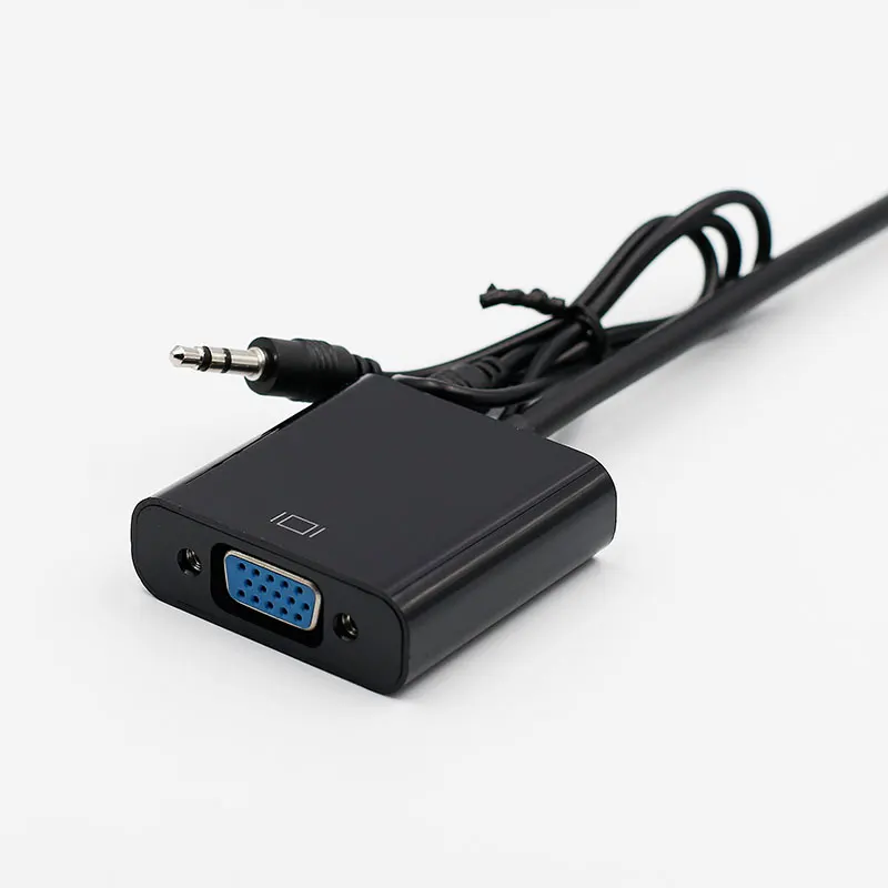 Переходник с HDMI на VGA папа мама аудиокабелем 1080P|hdmi to vga adapter|hdmi vgahdmi |