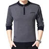 Mens sweaters for 2022 Autumn Winter Thick Warm Sweaters O-Neck Wool Sweater Male Knitted Cashmere Pullover Tops Plus Size M-3XL ► Photo 2/6