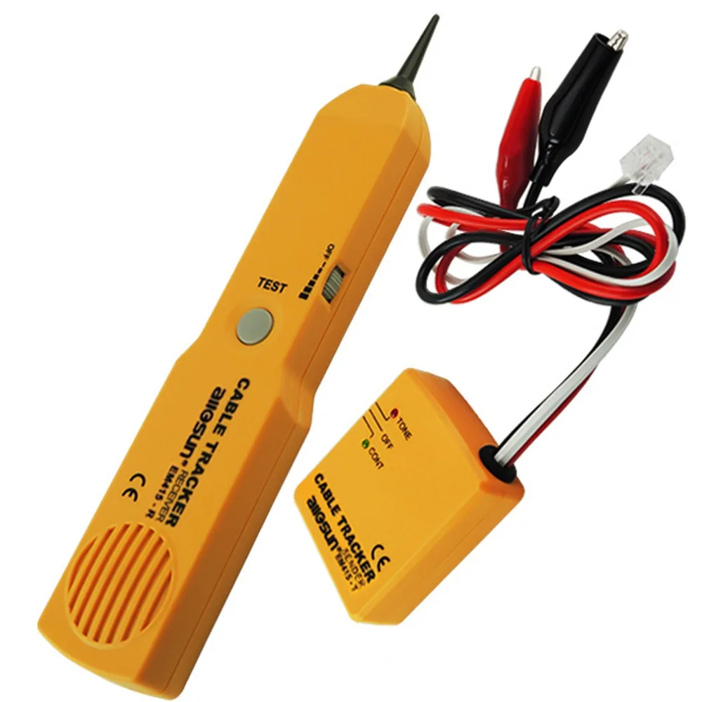 Telephone Line Cable Tracker Wire Tracer Tester Sender and Reciever Kit