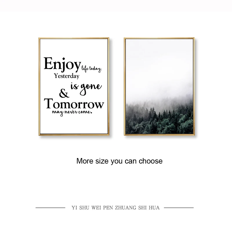 canvas-painting-nordic-decoration-wall-art-poster-forest-home-nordic-decor-landscape-poster-forest-painting-camera-forest-photo 5-1