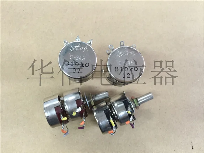 Quality assurance Japan import G-245 B10K A20K B20K dual potentiometer instead of RV24YG (SWITCH) цена Quality assurance Japan import G-245 B10K A20K B20K dual potentiometer instead of RV24YG (SWITCH) цены онлайн