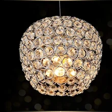 Современный хромированный блеск Apple, моделирующий светодиодный хрустальный светильник, хрустальная люстра, лампа E27/26, люстра, светильник, подвесной потолочный светильник