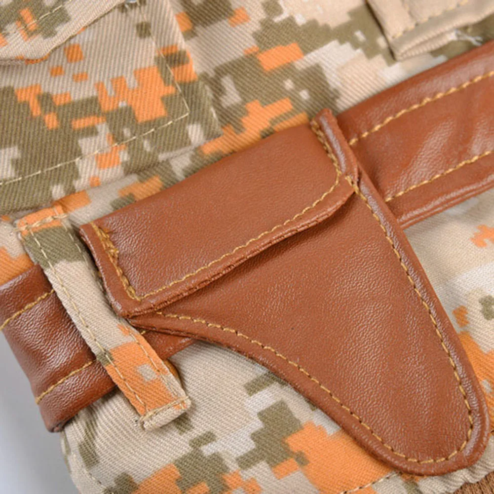 Pet Dog Puppy Warm Camouflage Print Clothes Shirt Sleeveless Stylish Costume Pet Dog Puppy Warm Camouflage Print Clothes Shirt Sleeveless Stylish Costume