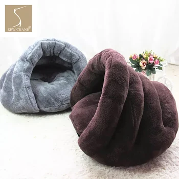 

SewCrane Cuddly Sunggle Tunnel Pet Bed Snuggle Sack Dog Bed Cave Pet House Blanket Mat