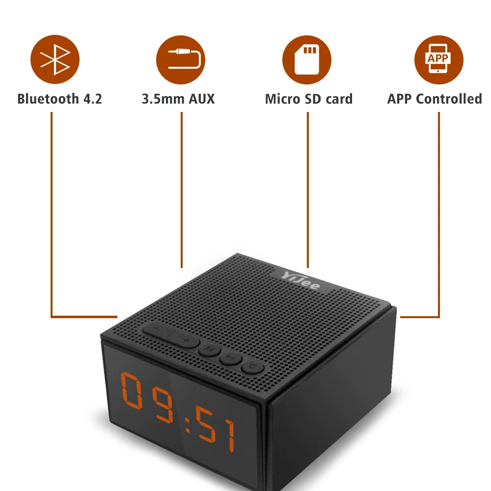 Водонепроницаемый Bluetooth динамик IPX5 уличный беспроводной громкий со светодиодным