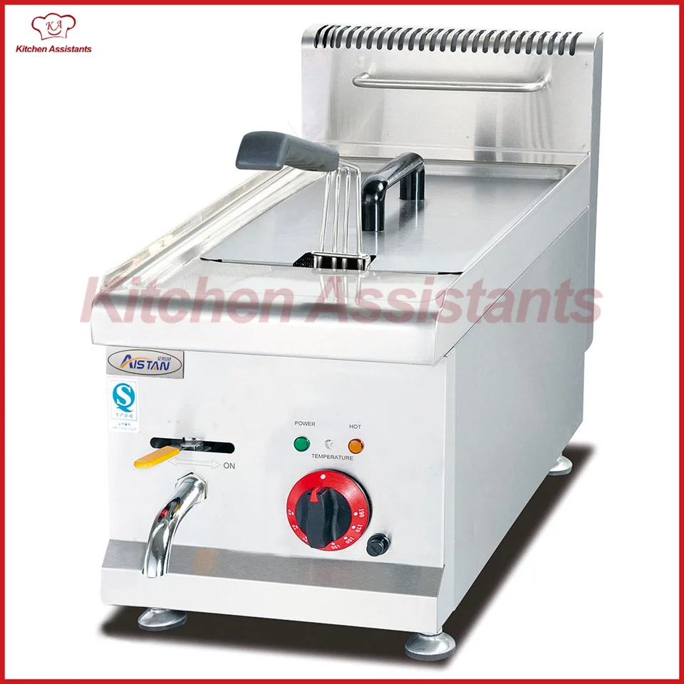 

EH635 Electric Fryer with 1 tanks 1 baskets for potato chicken chips