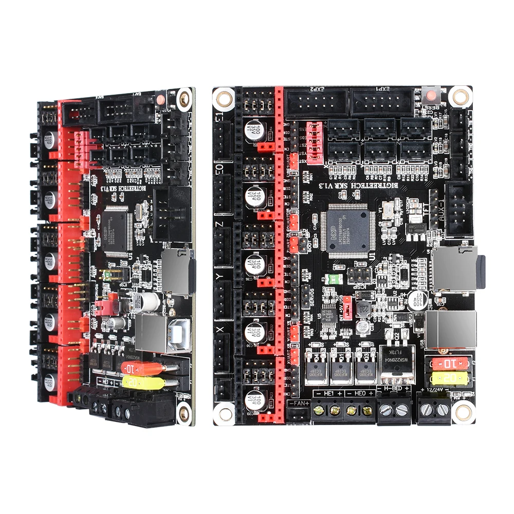Материнская плата BIGTREETECH SKR V1.3 Smoothieboard 32 Bit ARM CPU + TFT35 сенсорный экран с открытым