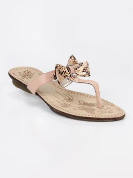 

Solada Flip Flops bow-texture