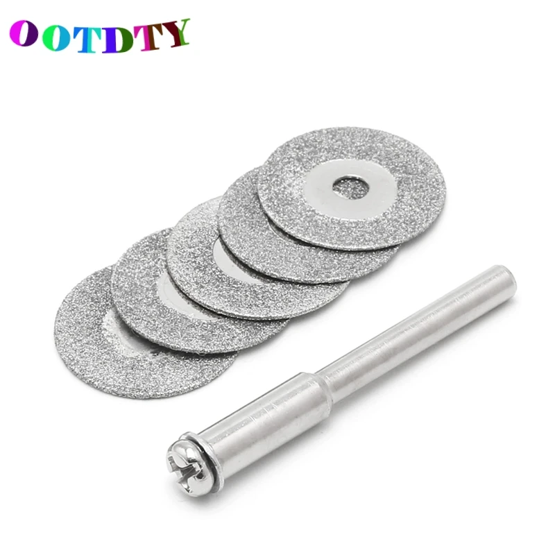 Алмазный шлифовальный круг OOTDTY 5 шт./компл. Аксессуары Dremel пила циркулярный