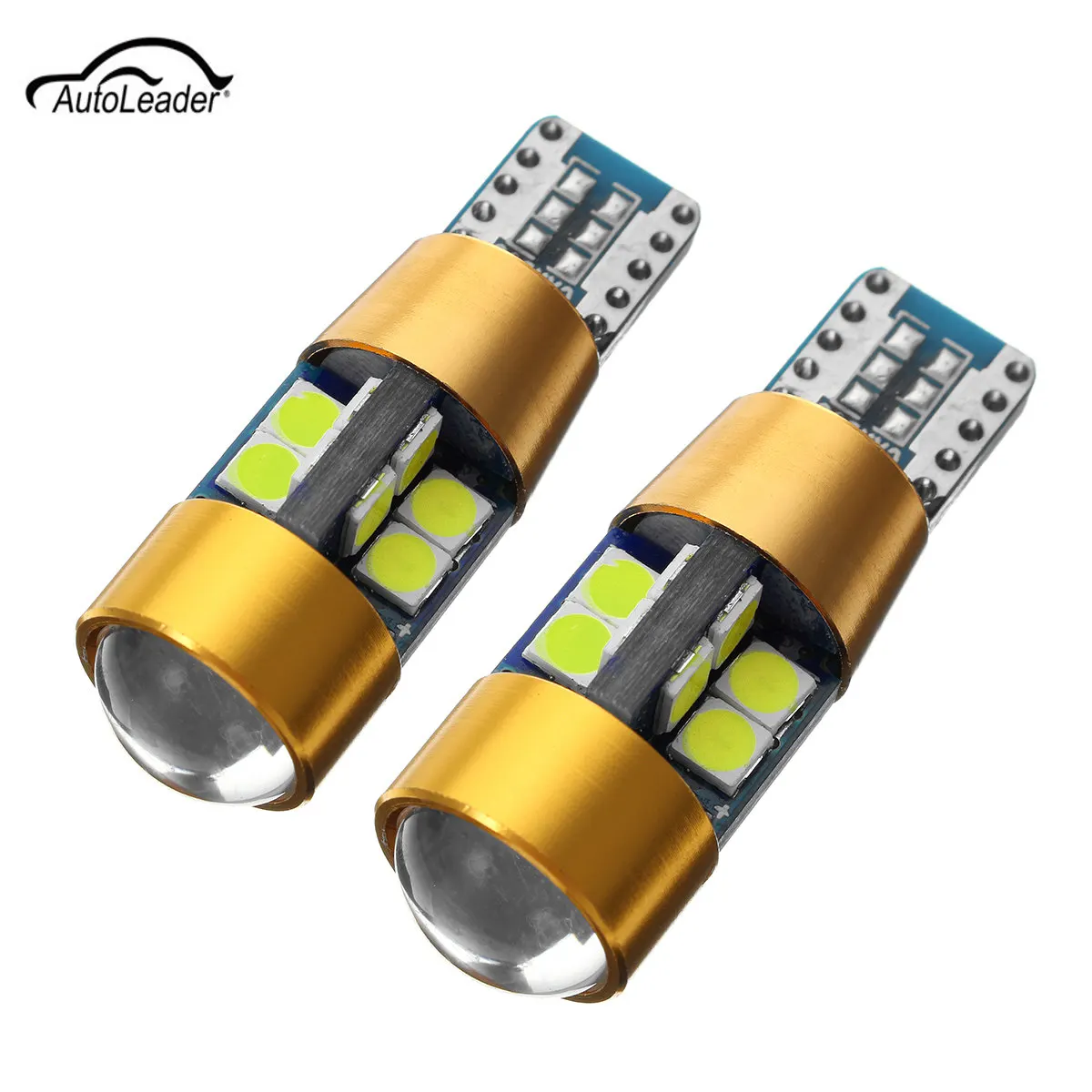 

2Pcs T10 LED Car Light Bulbs 3030LED 12V 24V W5W Turn Side License Plate Light Canbus Car Parking Error Free clearance light