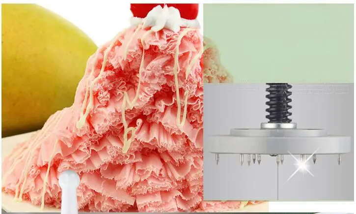 ZC1280A Electric Snow Ice Shaver Crusher Machine of bar equipment