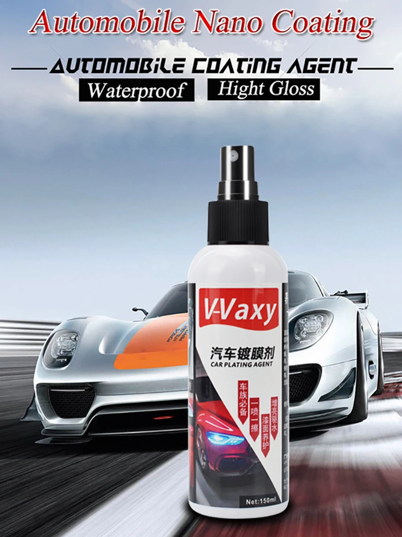 

150 ML 9H Nano Ceramic Spray Coating Headlight Restoration Ceramic Car Cover Auto Repair