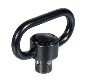 

UTG Heavy Duty Push Button QD Sling Swivel, 1.5-Inch Loop(2pcs)