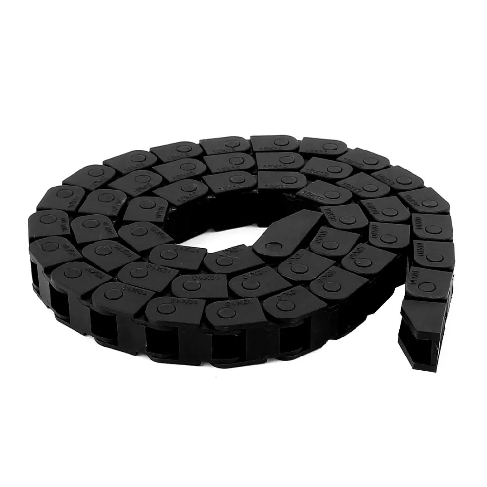 

1Pcs Cable Drag Chain CNC 3D Printer Cable Drag Chain Wire Carrier 10x10mm 1M Long Transmission Chains Power Transmission Parts