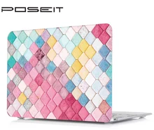 Multicolor printing Hard Cover Case +Silicone Keyboard Cover For Apple Macbook Touch bar 13 15 Air 11 13 Pro Retina 12 13 15