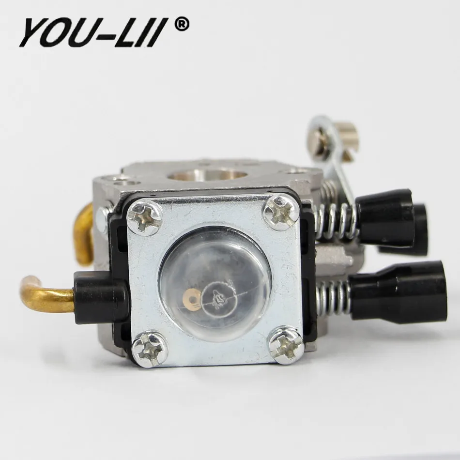 YOULII карбюратор для stihl FS55 FS74 FS75 FS76 FS80 FS85 KM55 KM85 FS38 FS45 FS46 CARB бензиновый триммер 4140 120 0619