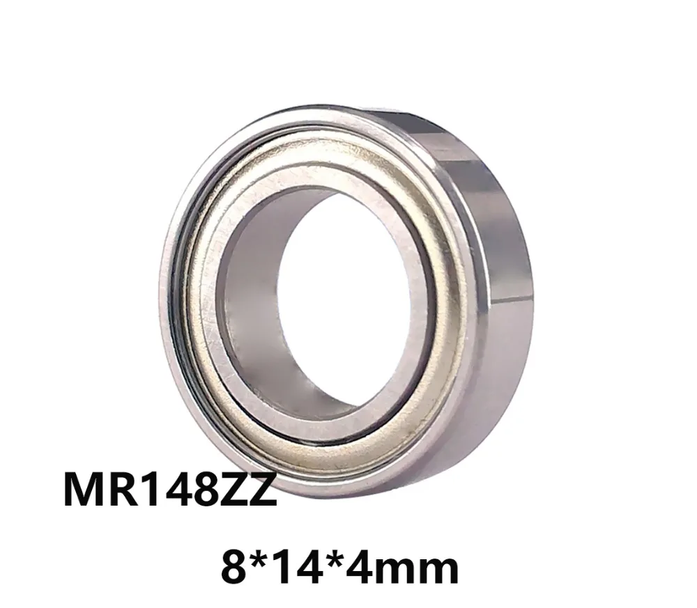 10 шт./лот MR148ZZ Миниатюрные шарикоподшипники с глубоким желобом MR148 ZZ 8*14*4 мм