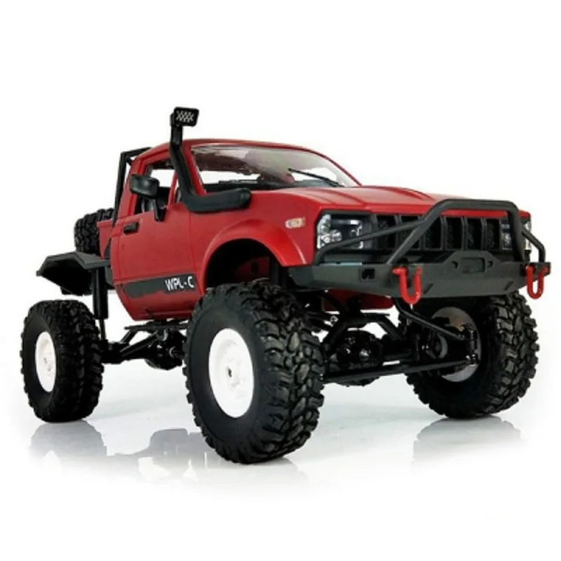 WPL C14 1:16 2 4G 2CH 4WD мини внедорожник RC автомобиль игрушка с металлическим шасси/TPR