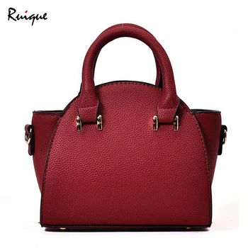 

Ruique Women Trendy Smiley Shaped Handbag Girls Cute Litchi Pattern Shoulder Bag Ladies High Quality Business Versatile Tote Bag