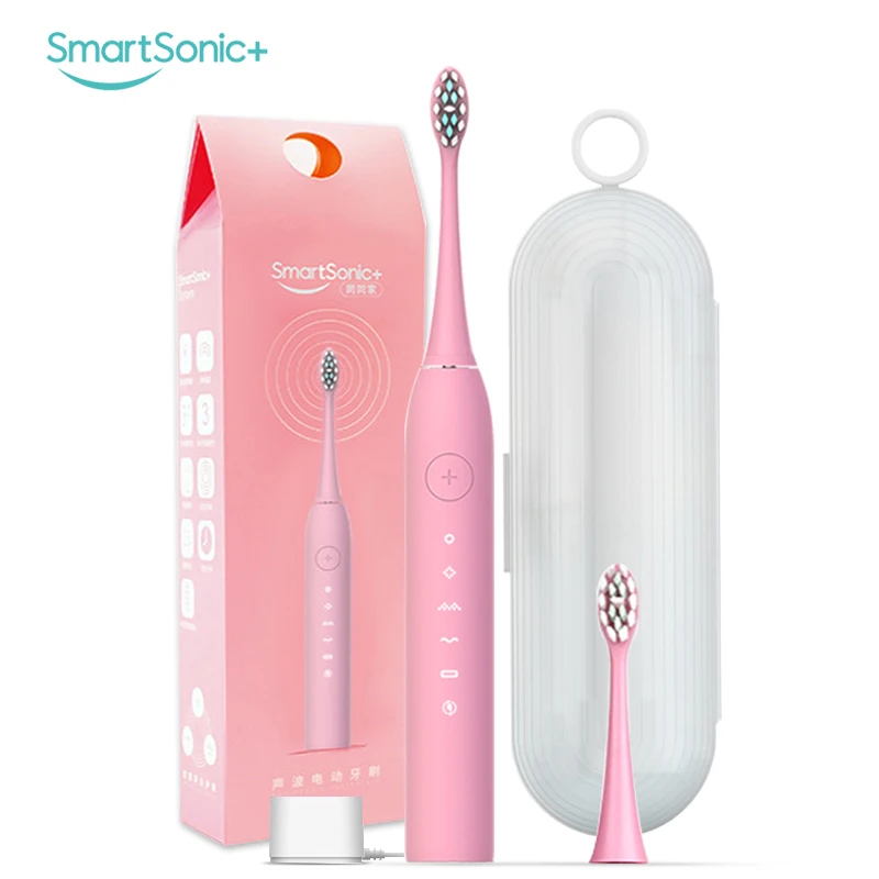 Sonic Electric Toothbrush Teeth Cleaning Witening Tooth Brush with Case
