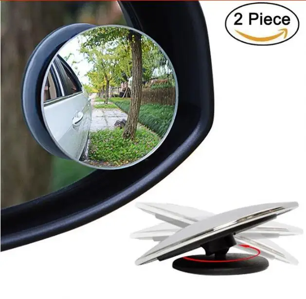 

Auto 360 Wide Angle Round Convex Mirror Car Vehicle Side Blindspot Blind Spot Mirror Wide RearView Mirror Small Round Mirror