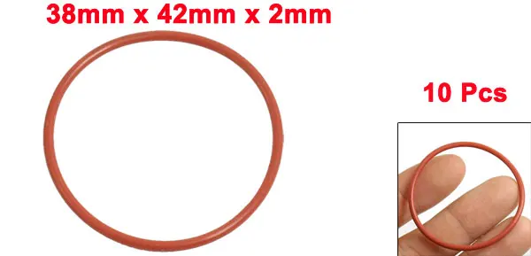 uxcell 10 Pcs 34mm x 42mm x 4mm Flexible Nitrile Rubber O Rings Washers uxcell 10 Pcs 34mm x 42mm x 4mm Flexible Nitrile Rubber O Rings Washers