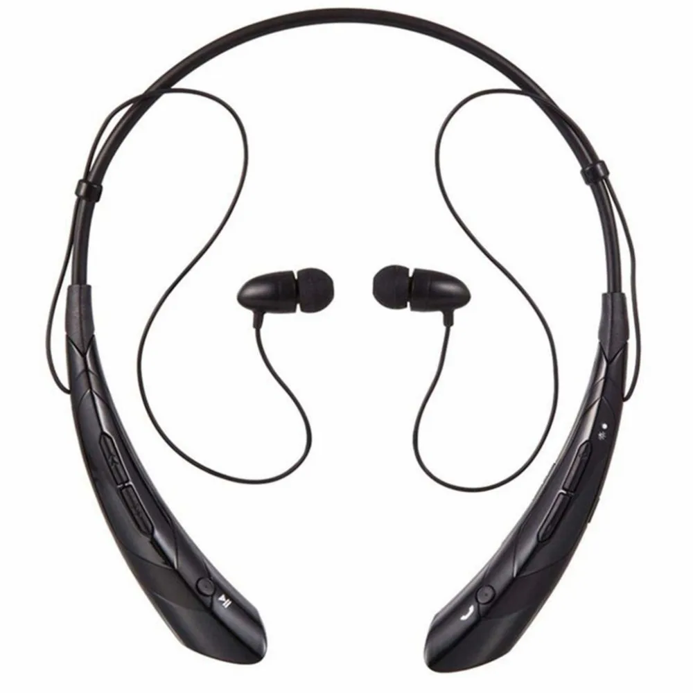 Висит шеи Bluetooth спортивные наушники Металлические ушные вкладыши супер хорошее