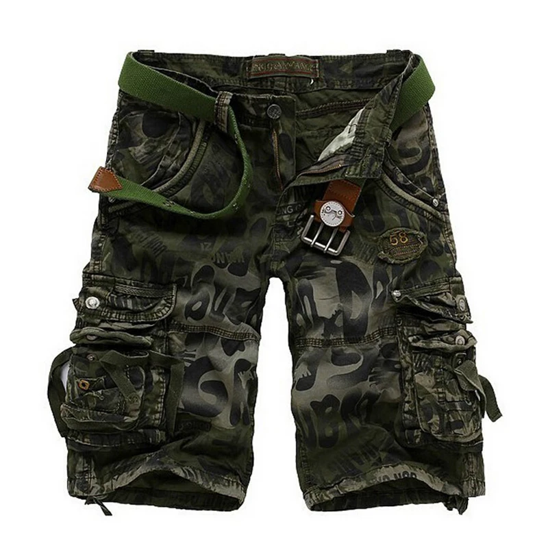army cargo shorts mens