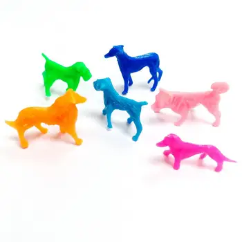 

99 PC Mini Plastic dog Figure 5 Style Boy Fight Kids Gift Novelty Prize Pinata Bag Filler Loot Gag Birthday Party Favours