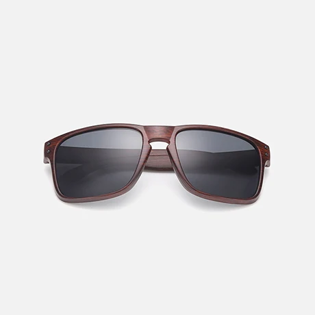 RILIXES мужские бамбуковые солнцезащитные очки спортивные солнцезащитные очки женские брендовые дизайнерские зеркальные линзы индивидуальный логотип для всех солнцезащитные очки с сумкой - Цвет линз: H-2